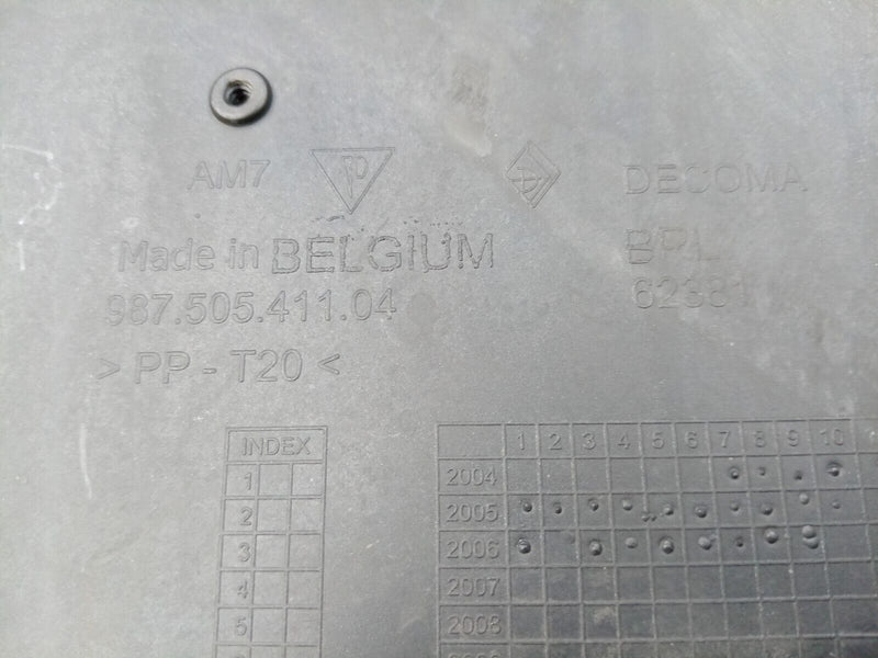 PORSCHE CAYMAN 987 2005-2008 REAR BUMPER 98750541104