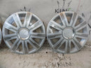 X4 15" UNIVERSAL DESIGNED WHEEL TRIM HUB CAPS CAR VAN TRAILER 4PC PLASTIC