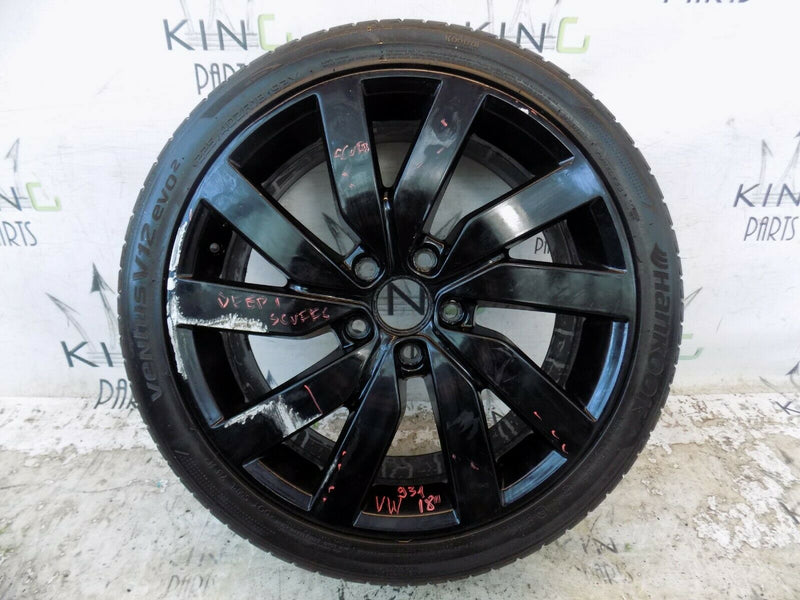 VW GOLF MK7 18" INCH ALLOY WHEEL 5G0601025AL +225/40Z R18 TYRE
