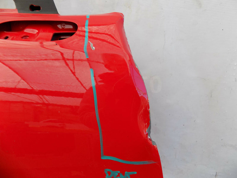 VAUXHALL CORSA D 3DR 2011-2014 FACELIFT RED FRONT DOOR PANEL RIGHT DRIVER SIDE
