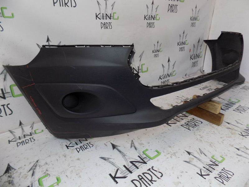 FORD TRANSIT CONNECT II 2013-16 BLACK FRONT BUMPER GENUINE DT11-17F775-A