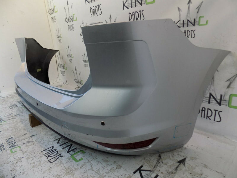 VW TOURAN II MK2 5T 2015-2018 SILVER REAR BUMPER GENUINE 4x PDC 5TA807421
