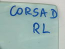 VAUXHALL CORSA D 2014-ON REAR LEFT SIDE DOOR WINDOW GLASS 5DR DOT 211 M86 AS2