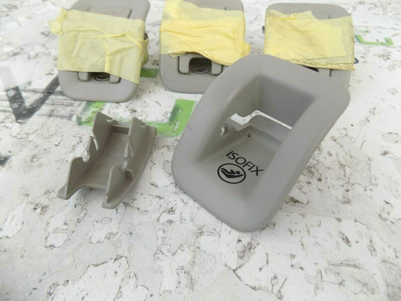 AUDI A4 B8 2008-2015 REAR ISO FIX BRACKET FIXING POINT BRACKET CREAM SET *N2