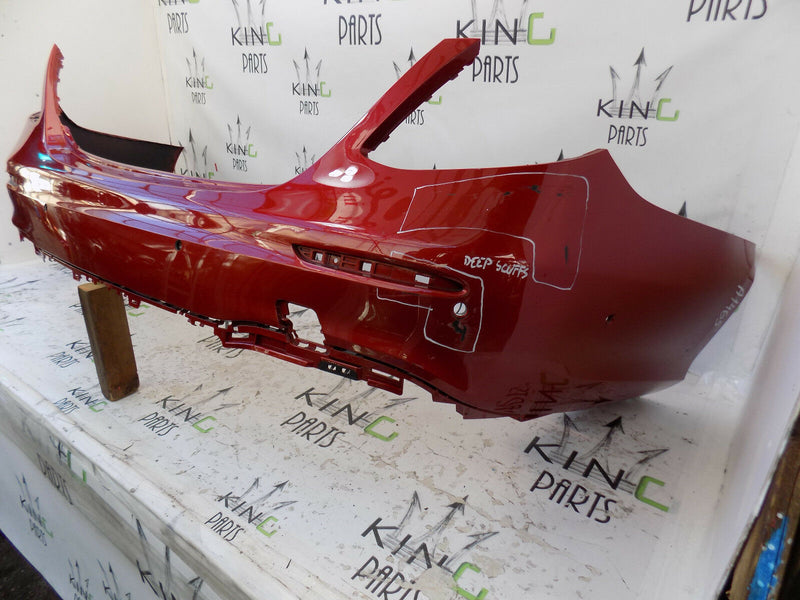 MERCEDES E-CLASS W213 AMG 2017-ON RED REAR BUMPER GENUINE PDC 2138850001