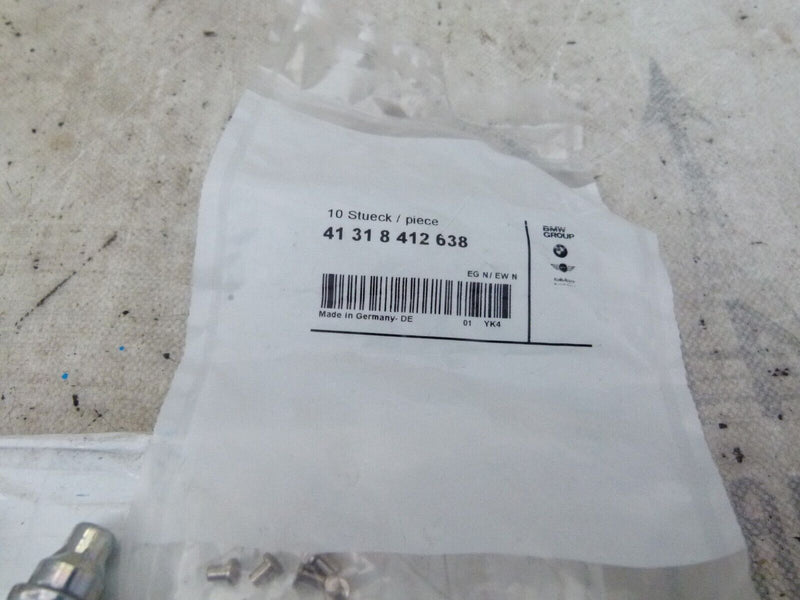 BMW MINI GROUP PARTS 10x T-WELDING STUD GENUINE 8412638