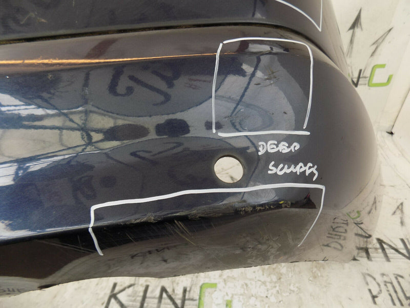 VOLVO V70 2007-2012 NAVY BLUE REAR BUMPER GENUINE PDC 30678656