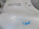 NISSAN JUKE 2014-ON FACELIFT WHITE REAR BUMPER GENUINE 85022-BV80H