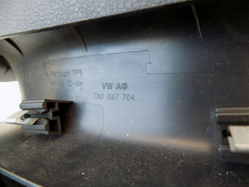 SEAT ALHAMBRA 2010-ON TAILGATE TRUNK RIGHT WINDOW INTERIOR TRIM 7N0867704