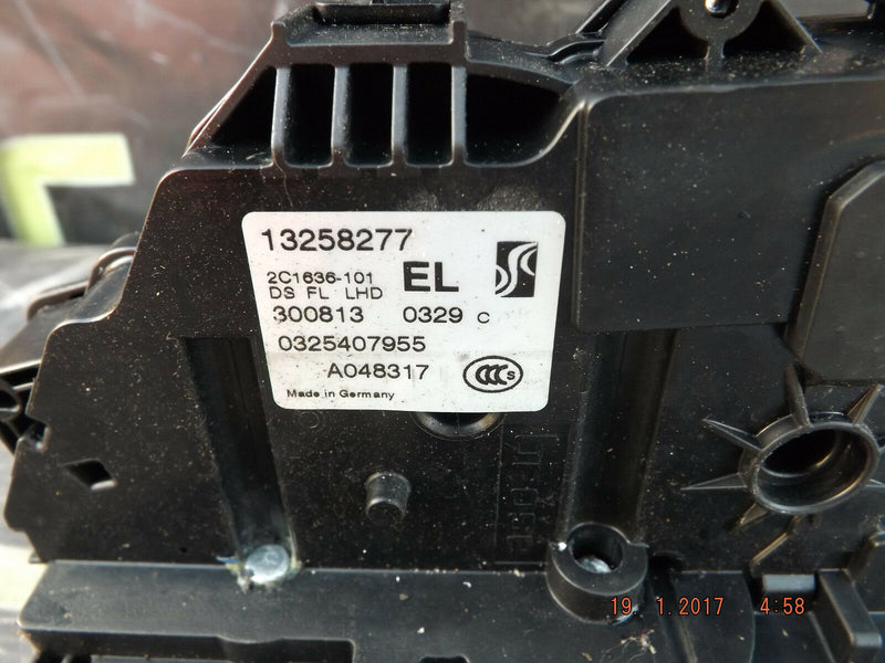 Vauxhall Corsa D MK3 2006-ON 5-DR Genuine Locking Mechanism Front Door Left Side