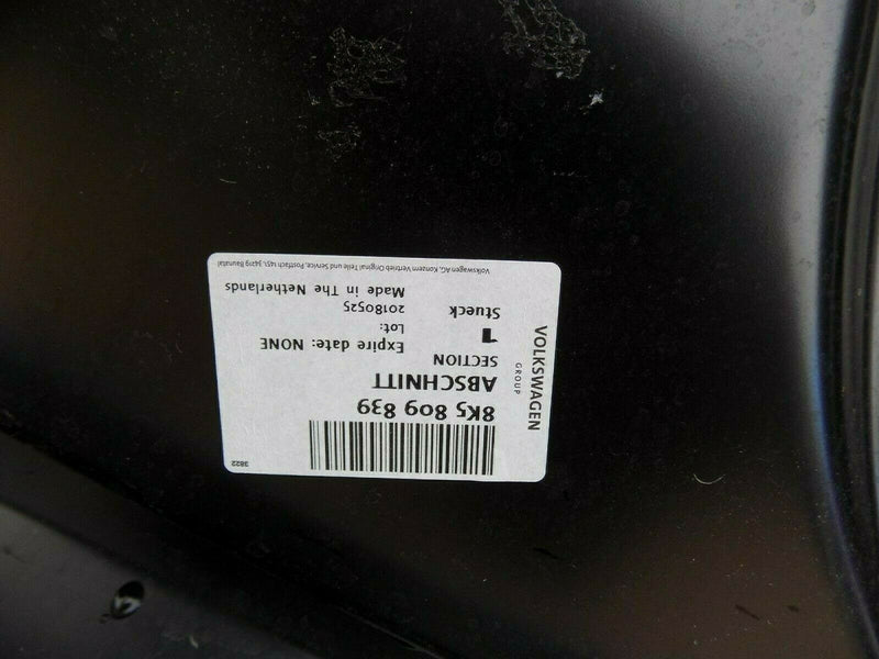 AUDI A4 S4 AVANT QUATTRO B8 LEFT B-PILLAR SECTION BODY FRAME 8K5809839