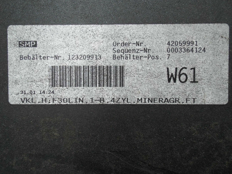 BMW 3 Series F30 2011-2014 Saloon Rear Bumper Genuine Grey (A1136)