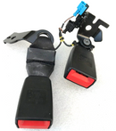 MERCEDES GLC X253 2016-23 REAR SIDE MIDDLE SEAT BELT BUCKLE CENTRE A2058600469