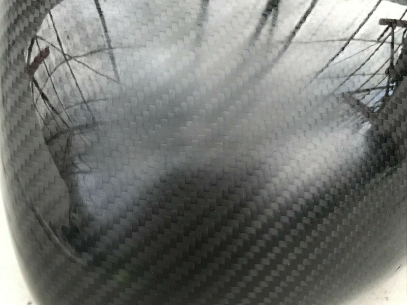 MCLAREN 720S LEFT SIDE MIRROR COVER FULL CARBO GLOSSY *ORIGINAL* 14AB091CP