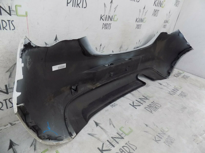 VAUXHALL CORSA E 2014-ON 5 DOOR REAR WHITE BUMPER GENUINE