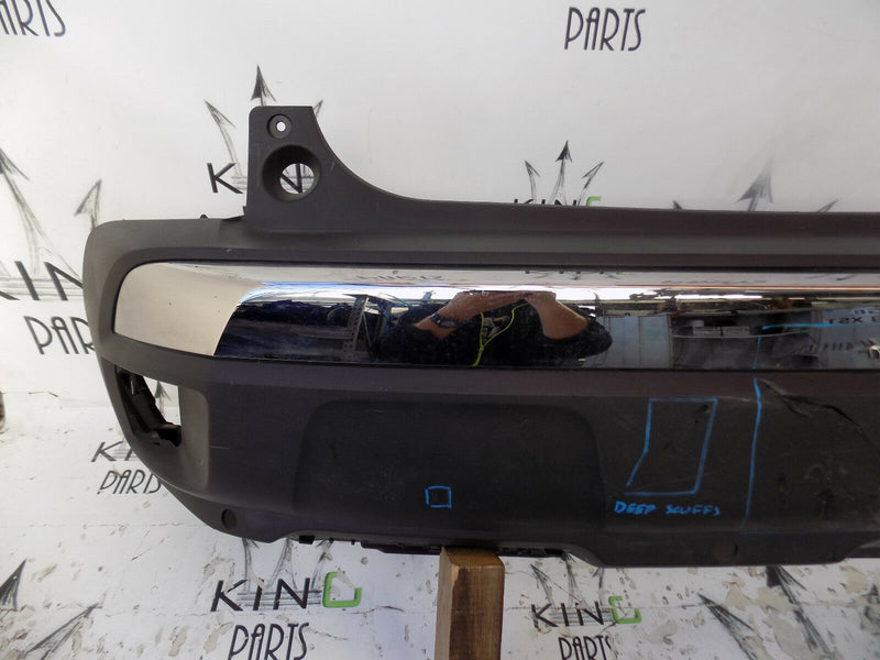 PEUGEOT 3008 II GT LINE 2017 BLACK REAR BUMPER GENUINE  9811865077