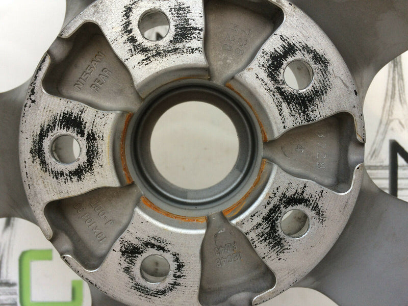 NISSAN 370Z GENUINE RAYS FORGED REAR ALLOY WHEEL RIM 19'' 30JX19 1EC4B-FZ43