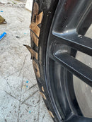 AUDI A8 D3 4H GENUINE ALLOY WHEEL RIM 20' 9Jx20H2 ET37 & TYRE 265/35 R20