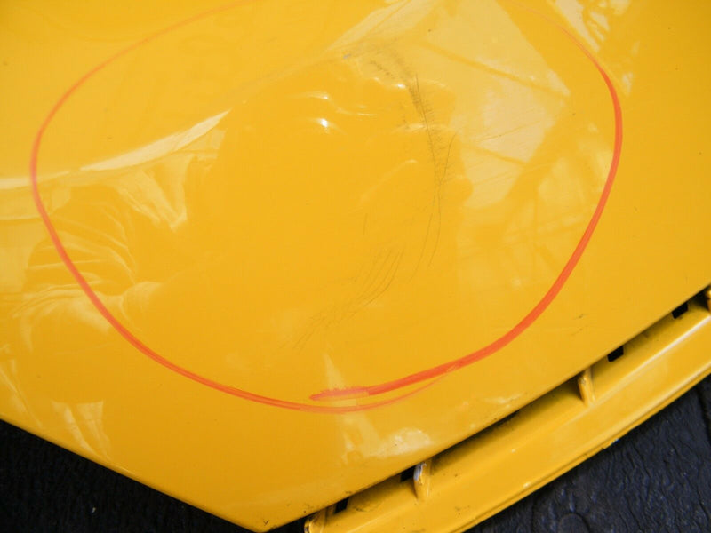 FORD TRANSIT CUSTOM 2012-2018 FRONT BUMPER TOP PART GENUINE YELLOW