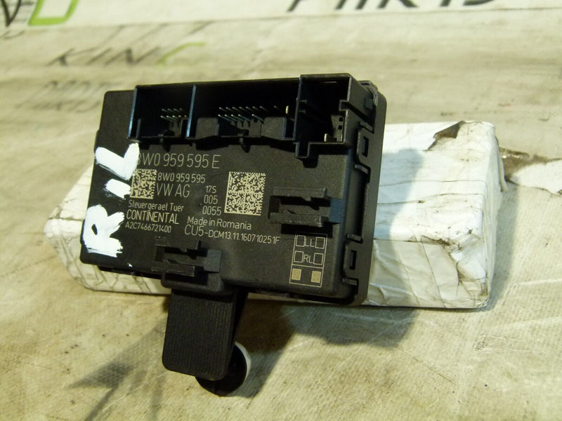AUDI A4 S4 8W B9 2016-ON REAR LEFT SIDE DOOR CONTROL UNIT 8W0959595