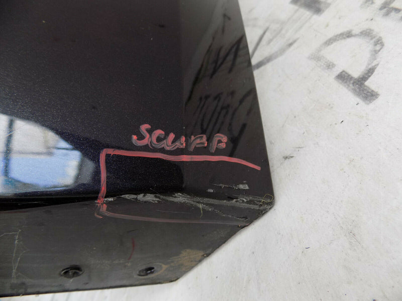 SKODA OCTAVIA ESTATE 2017 - 2018 BLACK REAR BUMPER GENUINE 5E9807421G