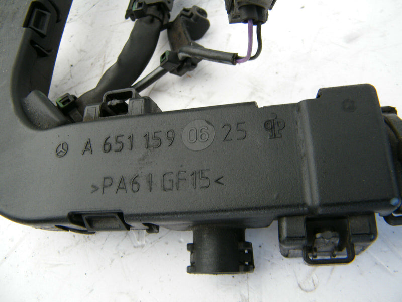 MERCEDES W212 E220 E-Class 2010-15 WIRING LOOM ENGINE MOTOR HARNESS A6510103049