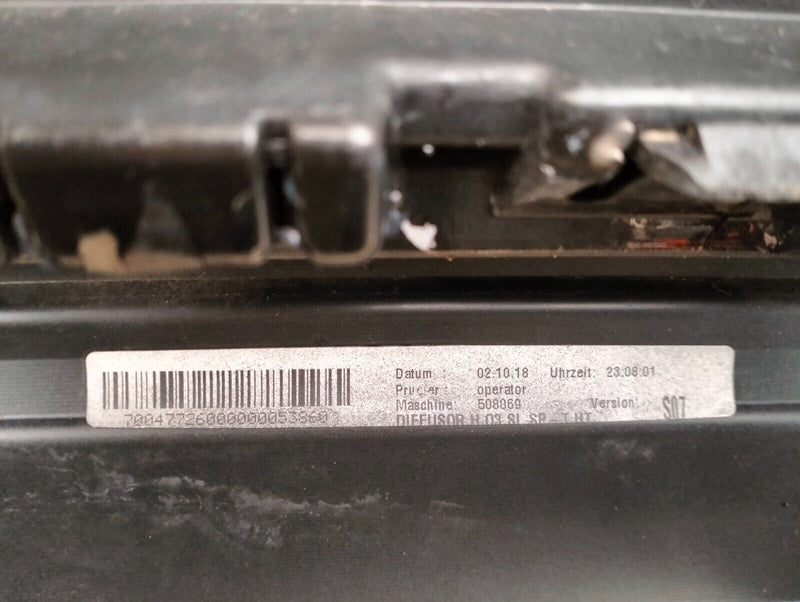 AUDI Q3 S-LINE 2018-ON REAR BUMPER LOWER DIFFUSER GENUINE 83A807521