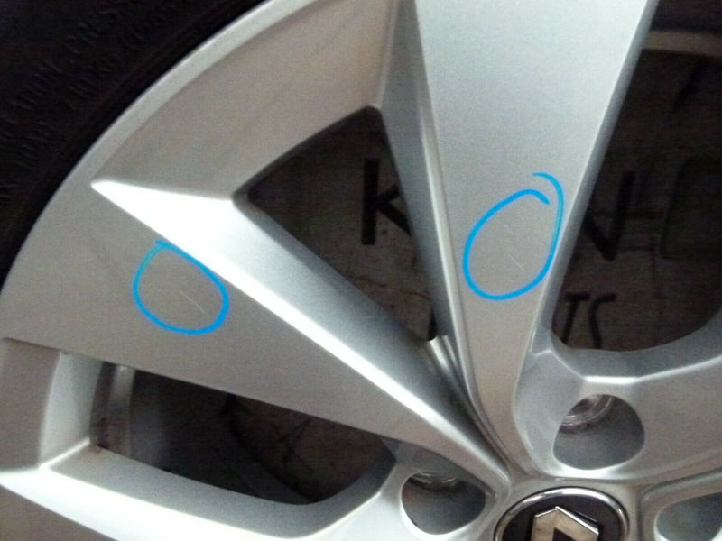 RENAULT CAPTUR MK1 GENUINE 17" ALLOY WHEEL 7Jx17 CH5-35 TYRE 215/60 R17