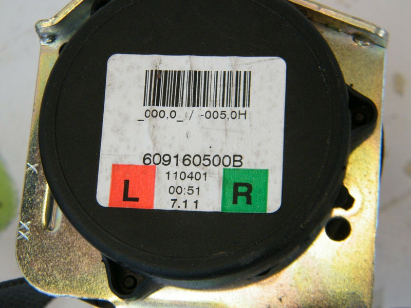 VAUXHALL CORSA D 2006-2014 PAIR OF REAR SEAT BELT LEFT AND RIGHT SIDE 13290256