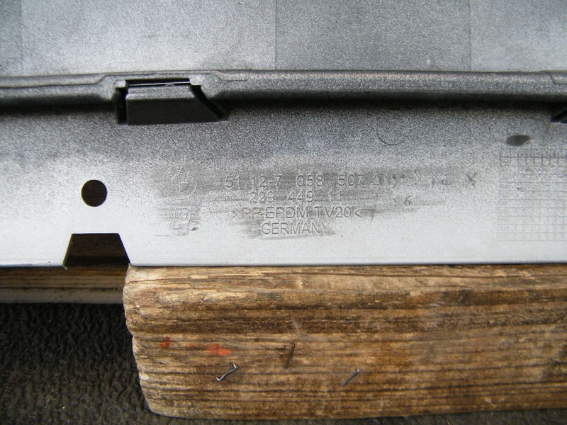BMW 1 Series E87 2004-2007 Rear Bumper Genuine Silver With PDF Holes (A6331)