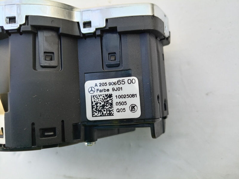 MERCEDES W205 2014-21 DASHBOARD HEADLIGHT CONTROL SWITCH A2059056500 #