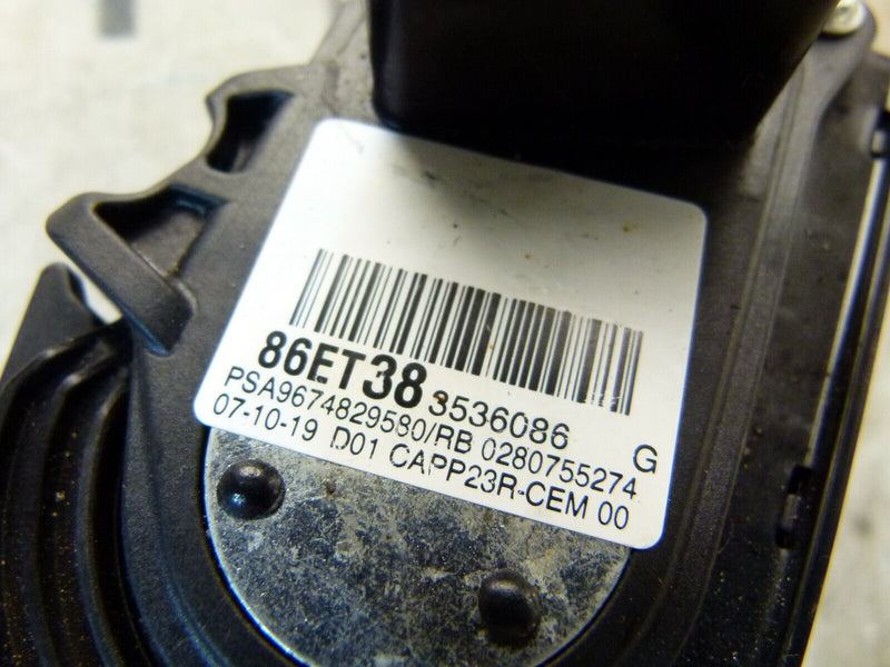 PEUGEOT 308 SW ESTATE 2017-21 GAS ACCELERATION THROTTLE PEDAL 9674829580