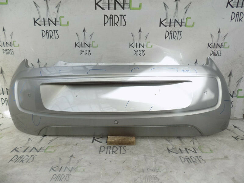 VW UP 2012-2016 REAR BUMPER IN SILVER GENUINE OEM 1S6807421