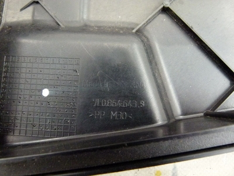 PORSCHE CAYENNE S 955 BATTERY TRAYCOVER GENUINE 7L0864643