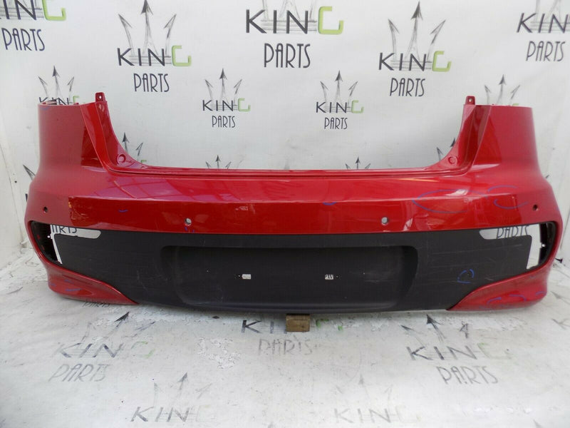 KIA RIO 5 DOOR 2015-17 REAR BUMPER WITH PDC HOLES GENUINE PART 86611-1W700