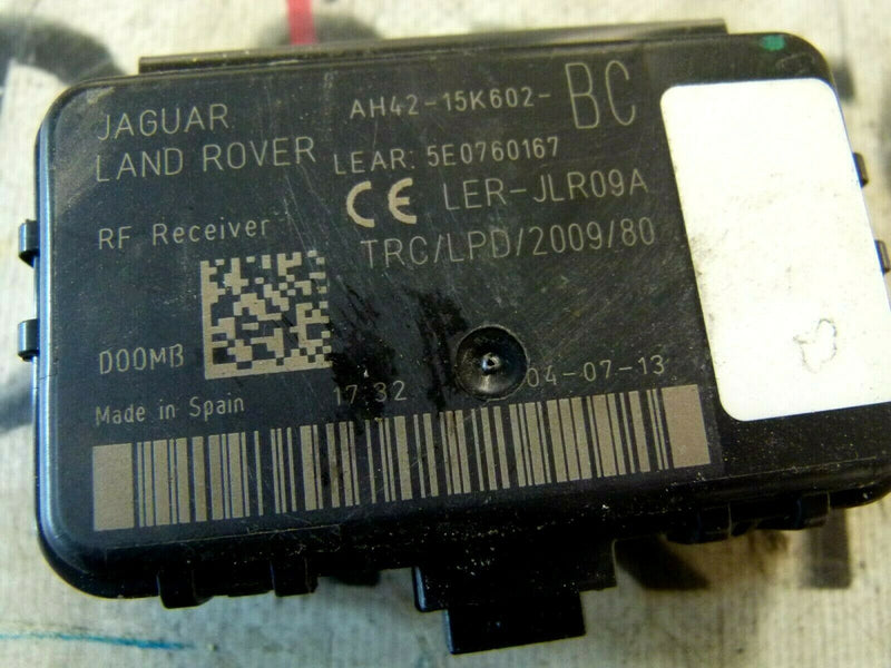 JAGUAR XJ X351 2010-2019 RECEIVER RADIO CONTROL UNIT MODULE AH42-15K602-BC