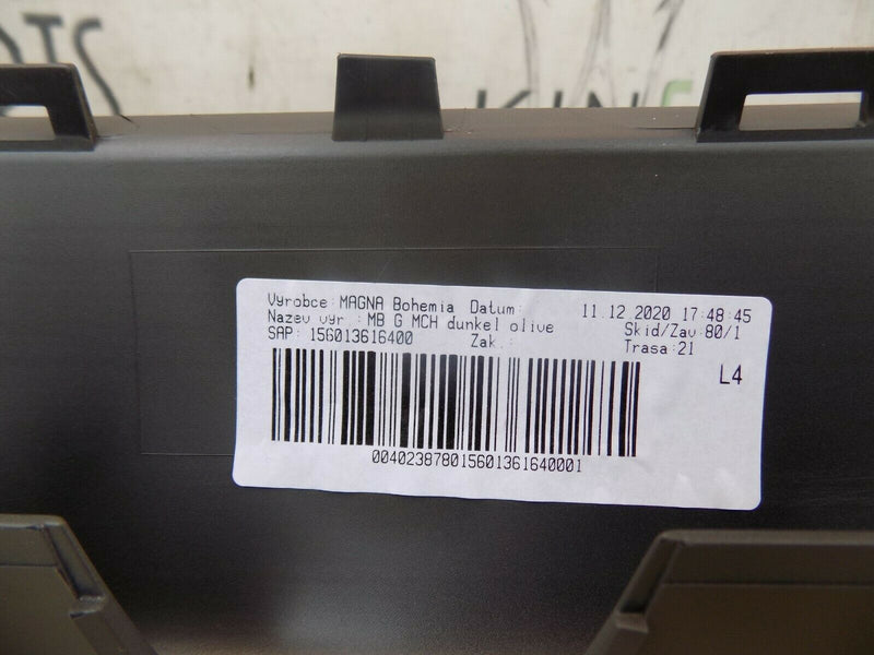 MERCEDES-BENZ G-CLASS W463 2018-ON FRONT  GRILL CENTRAL FRAME A4638880800 GREY