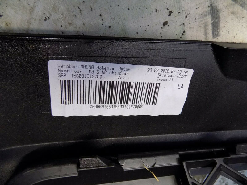 MERCEDES G CLASS W463 2018-ON BLACK FRONT BUMPER GENUINE PDC A4638855000