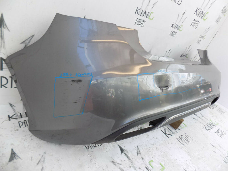 MERCEDES A-CLASS A176 W176 2013-2017 GREY REAR BUMPER GENUINE A1768850000
