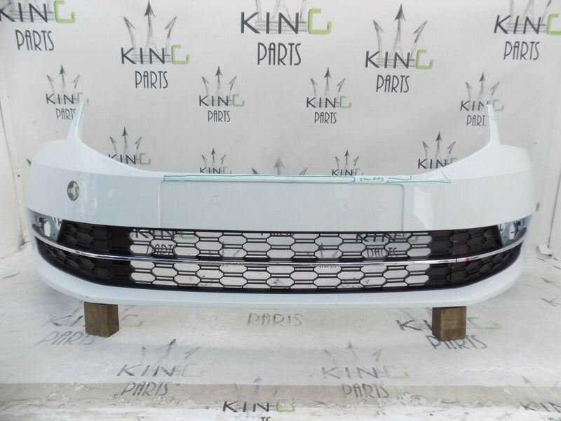 SKODA OCTAVIA 5E III MK3 FACELIFT 2017-19 FRONT BUMPER GENUINE 5E0807221N
