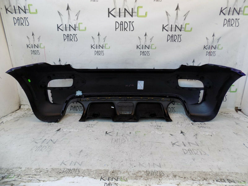 FIAT 500 ABARTH 959 FCL 16-ON BLUE REAR BUMPER+DIFFUSER GENUINE 735633081
