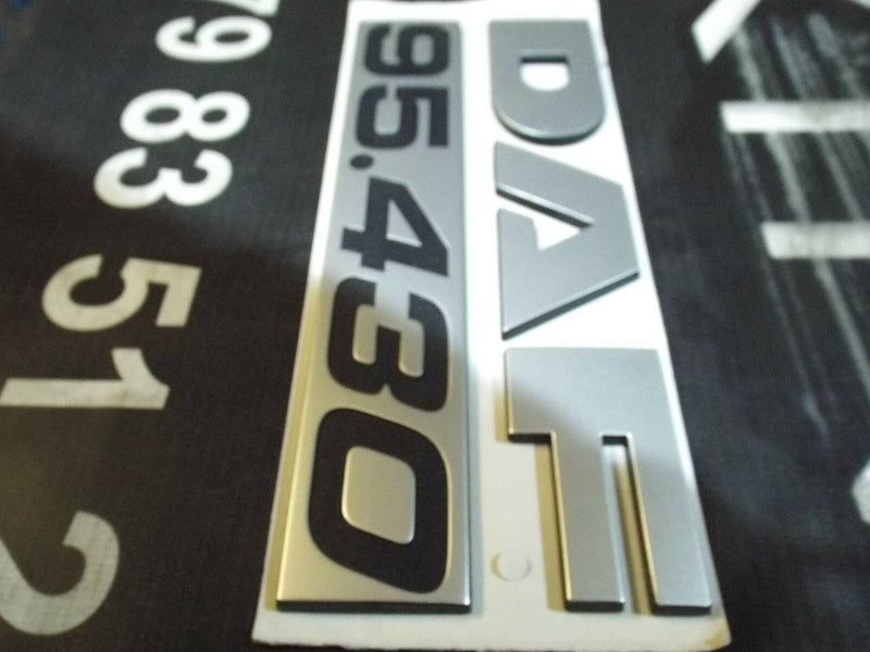 DAF Large Bus Lorry Side Cabin Coach Truck "DAF 95.430" Script Logo DAT 95 430