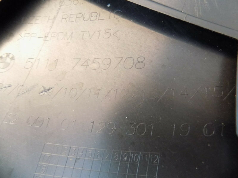 BMW 1 SERIES F40 2019-ON SE FRONT BUMPER BLACK 6 PDC GRILL 7459708