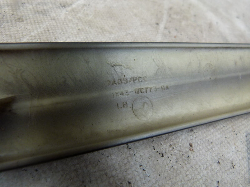 JAGUAR X-TYPE SALOON 2001-2009 REAR LEFT BUMPER TRIM GENUINE 1X4317C773