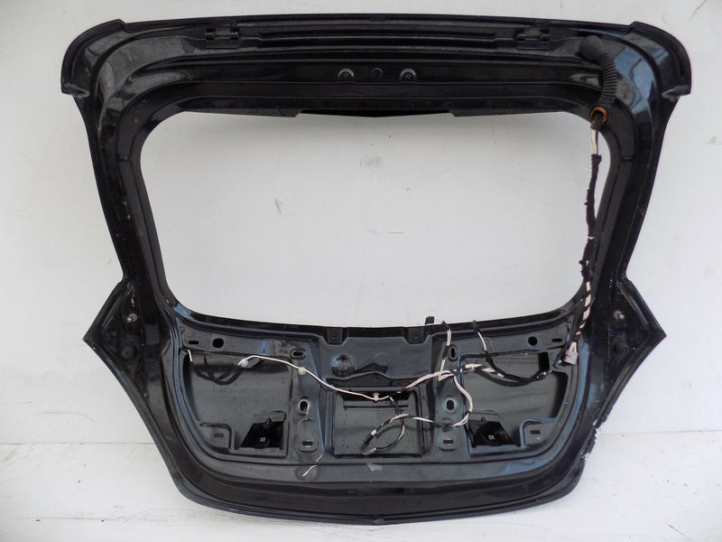 VAUXHALL CORSA D 3DR 2006-2014 REAR BLACK TAILGATE PANEL BOOT LID & WIRING LOOM