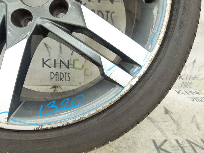 AUDI A4 S-LINE WHEEL ALLOY RIM & TIRE 8JX18H2 ET40 8W0601025M 18" GENUINE