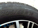VW GOLF MK7 16" 6,5JX16H2 ET46 ALLOY WHEEL RIM 5G0601025CD TYRE 205/55 R16