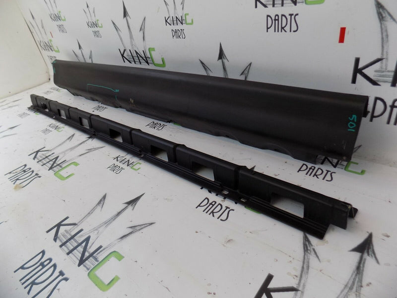 BMW X5 E53 2000-2006 LEFT SIDE SKIRT SILL COVER +SUPPORT KIT 51718408705