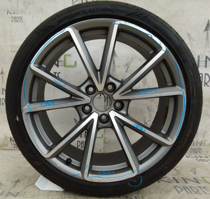 AUDI A4 S LINE WHEEL ALLOY RIM TIRE 8.5JX19H2 ET40 8W0601025BD GENUINE