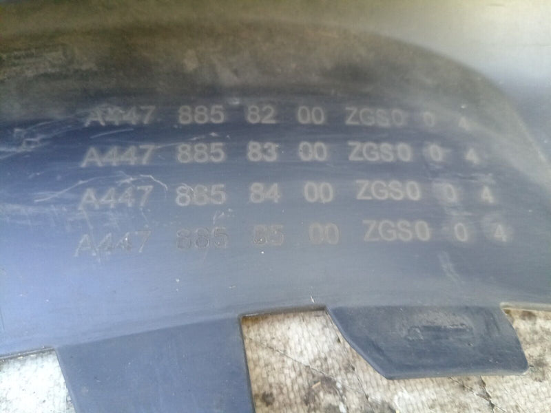 MERCEDES E VITO HYBRID W447 2019-ON FRONT BUMPER GENUINE A4478804702